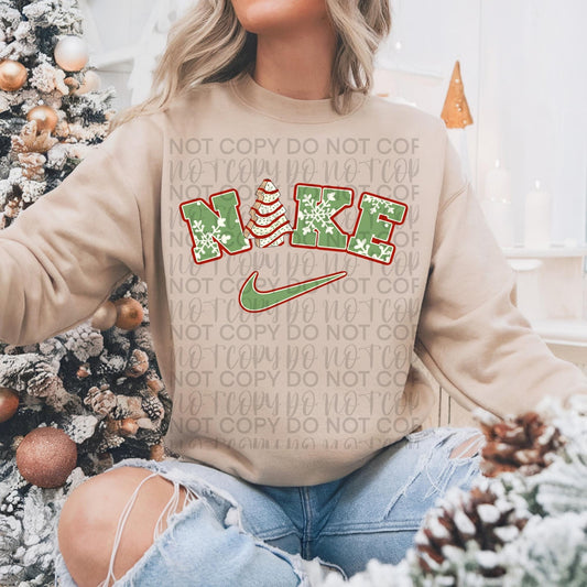 Snack Cake Christmas Sweatshirt