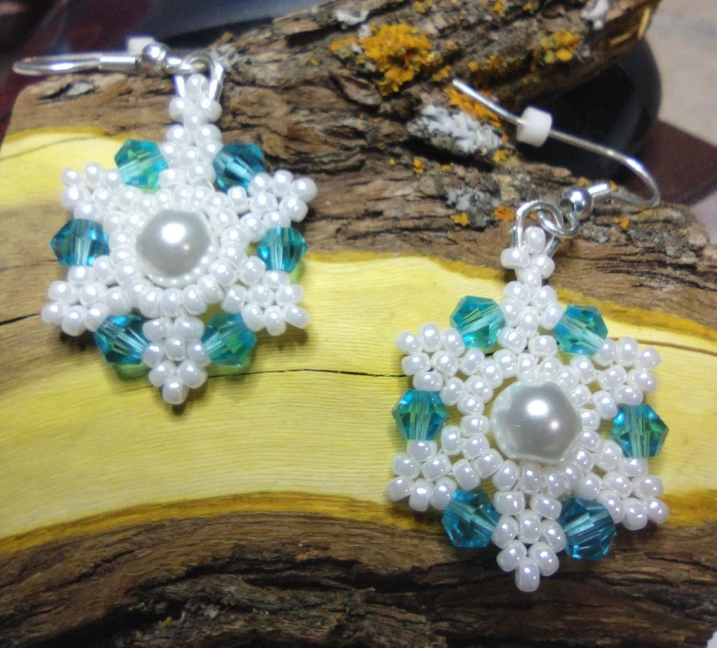 Winter Wonderland Snow Flake Earrings