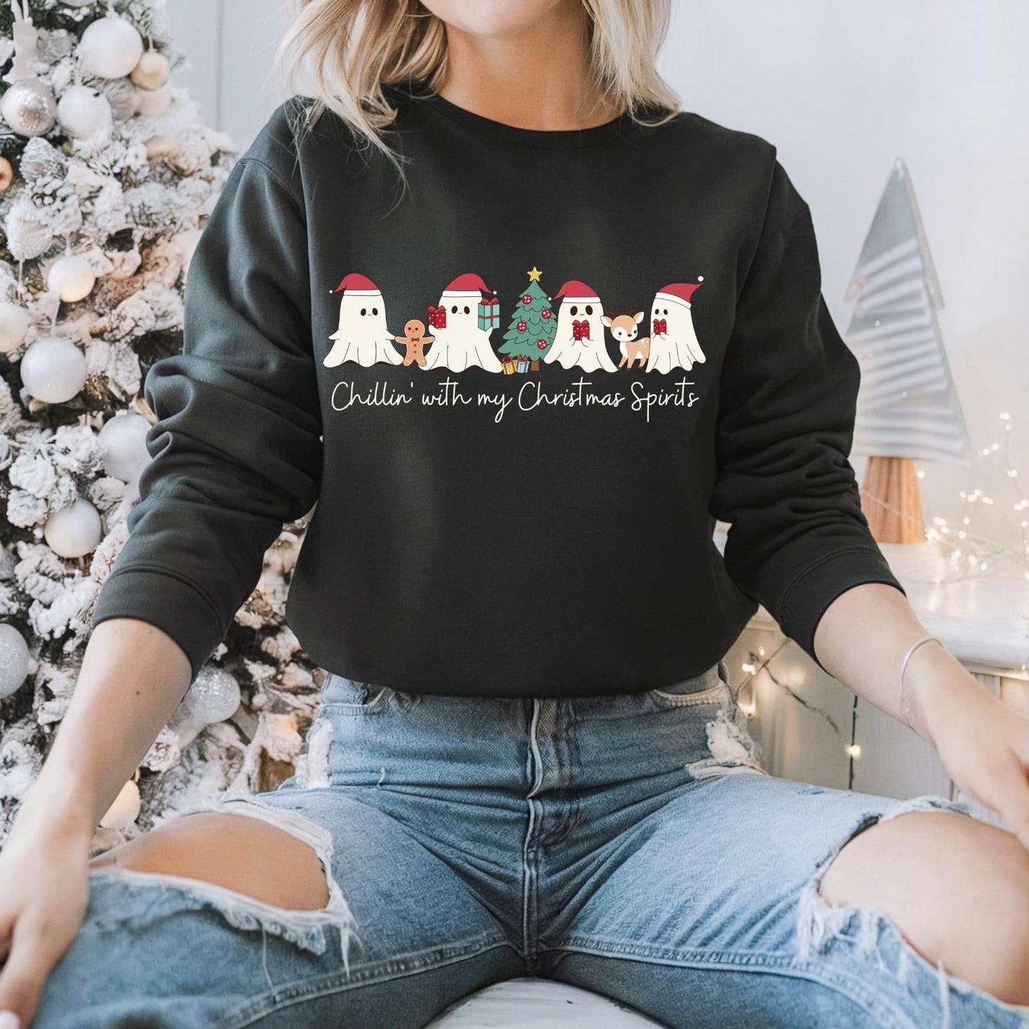 Christmas Spirts Sweatshirt Tshirt