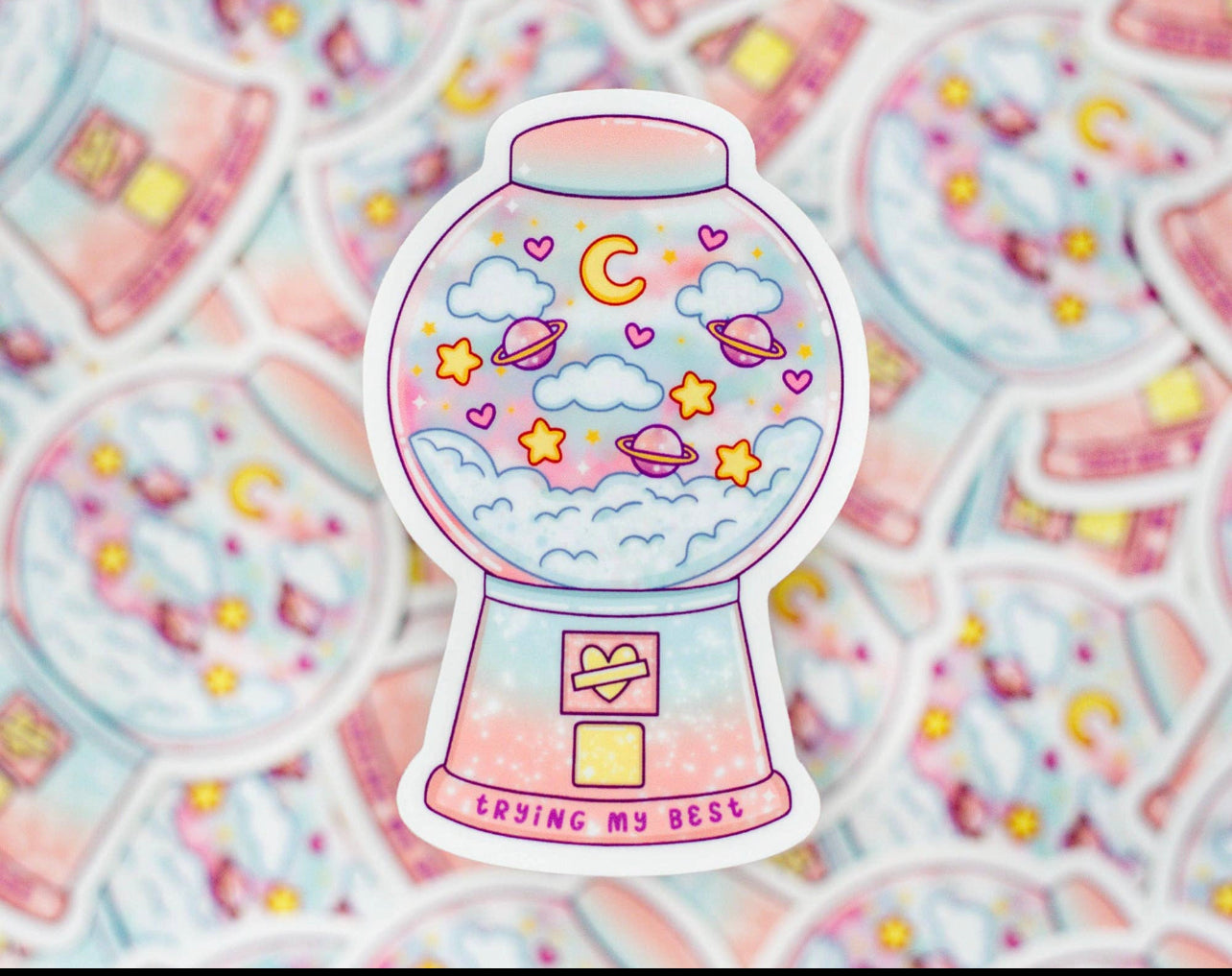 Gumball Machine Sticker