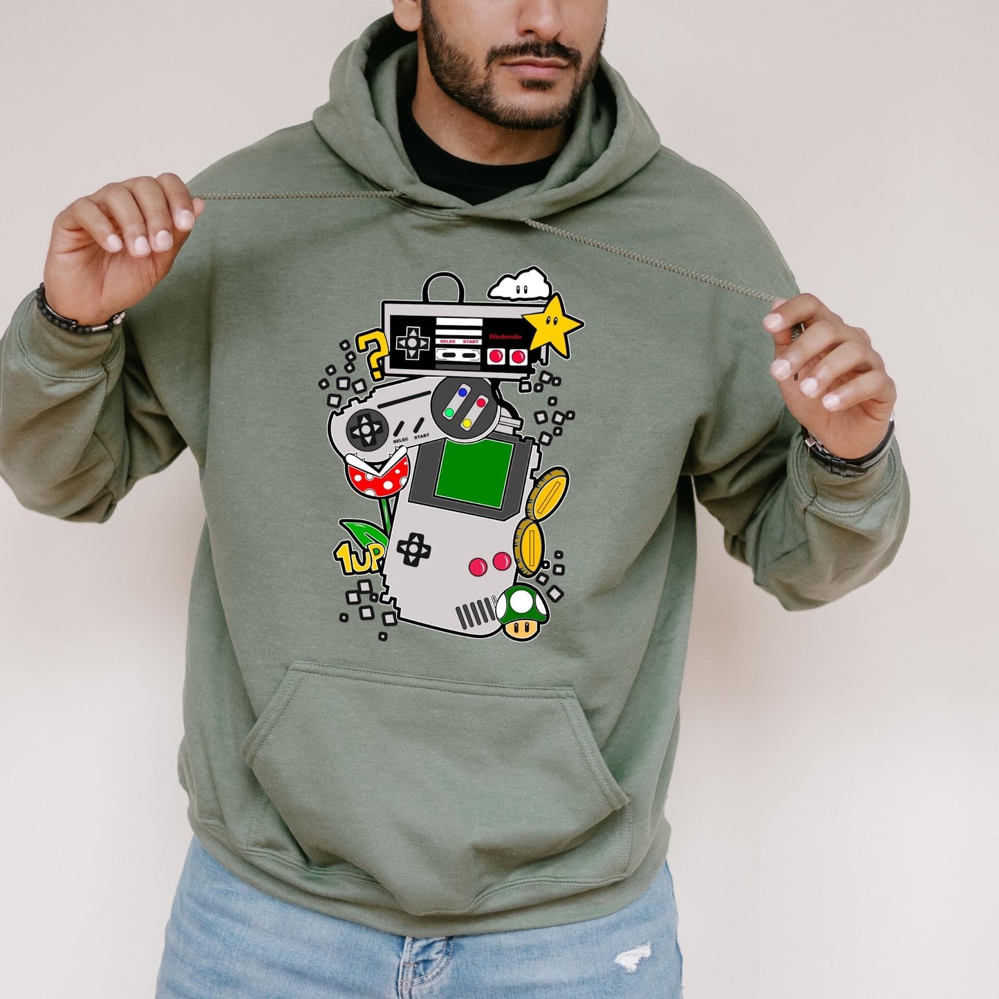 Old School Gaming Hoodie