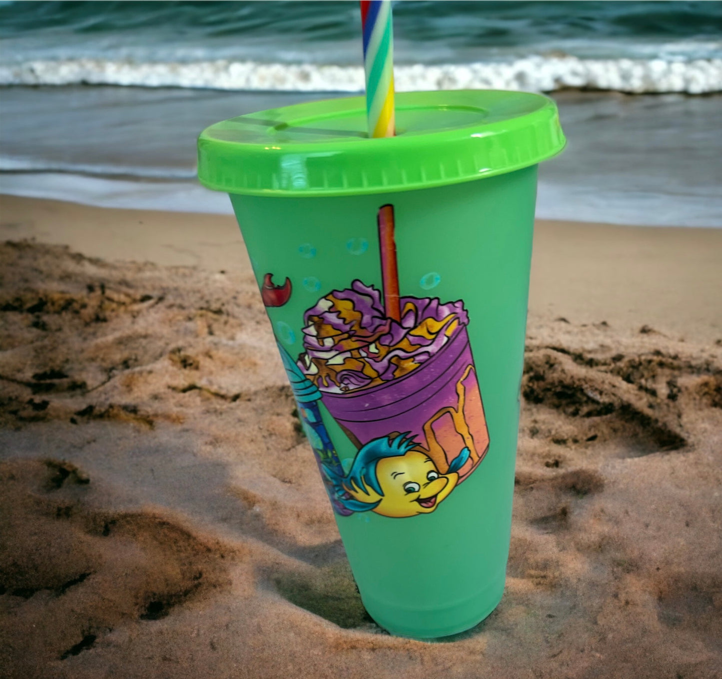 Under the sea Plastic Cup