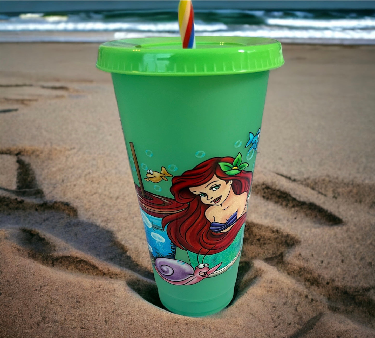 Under the sea Plastic Cup