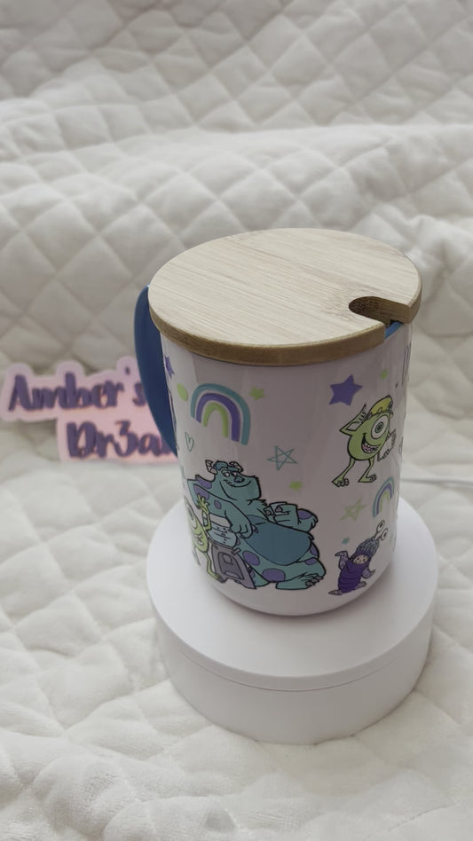 Cute Monsters Coffee Cup